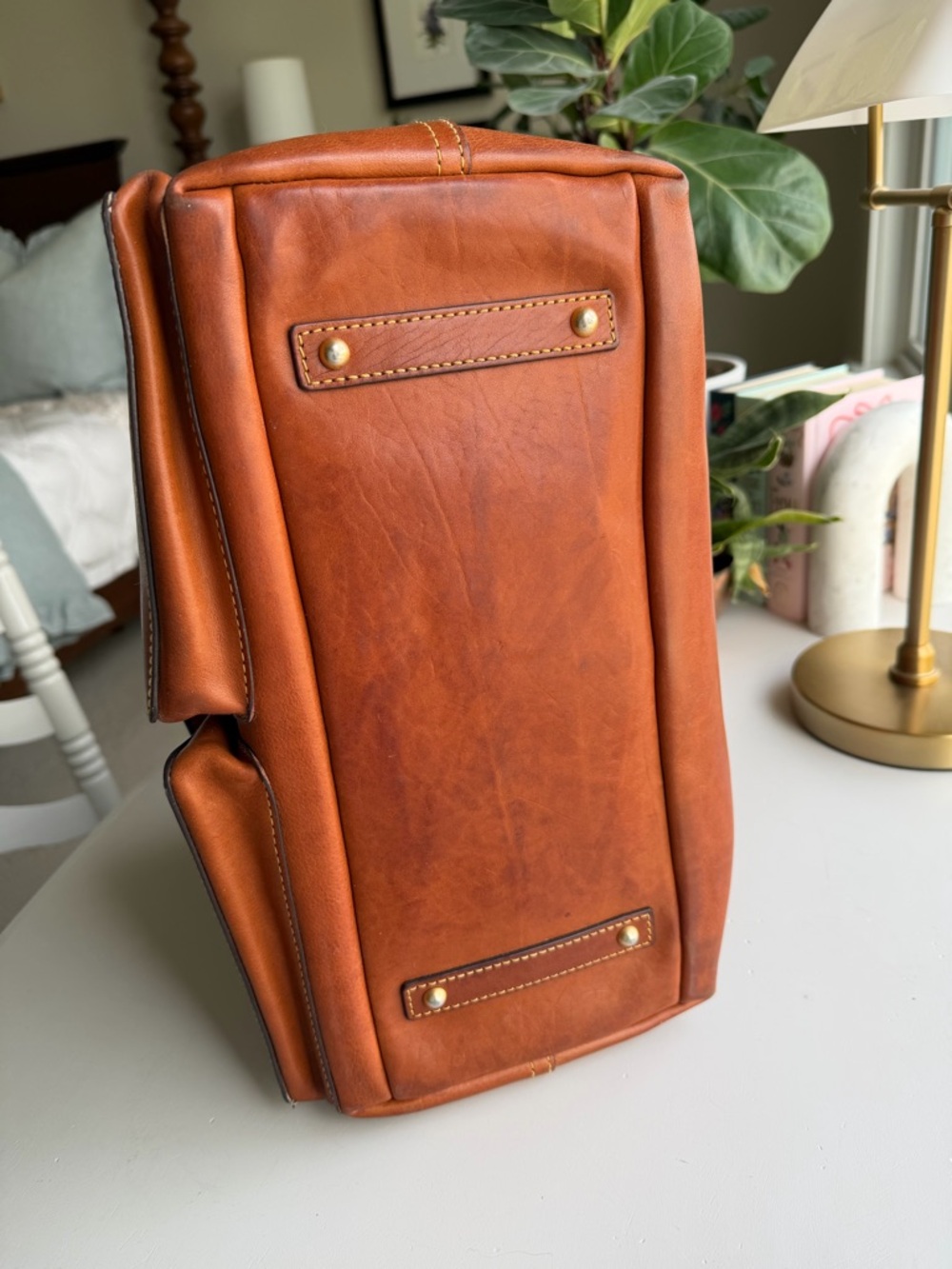 Dooney & Bourke Clayton Florentine satchel - Picture 8 of 15
